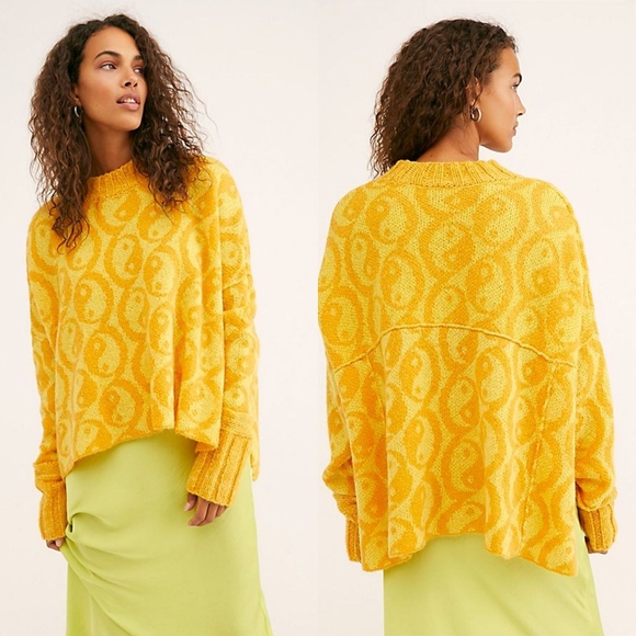 Nwt Free People Yin Yang Sweater 